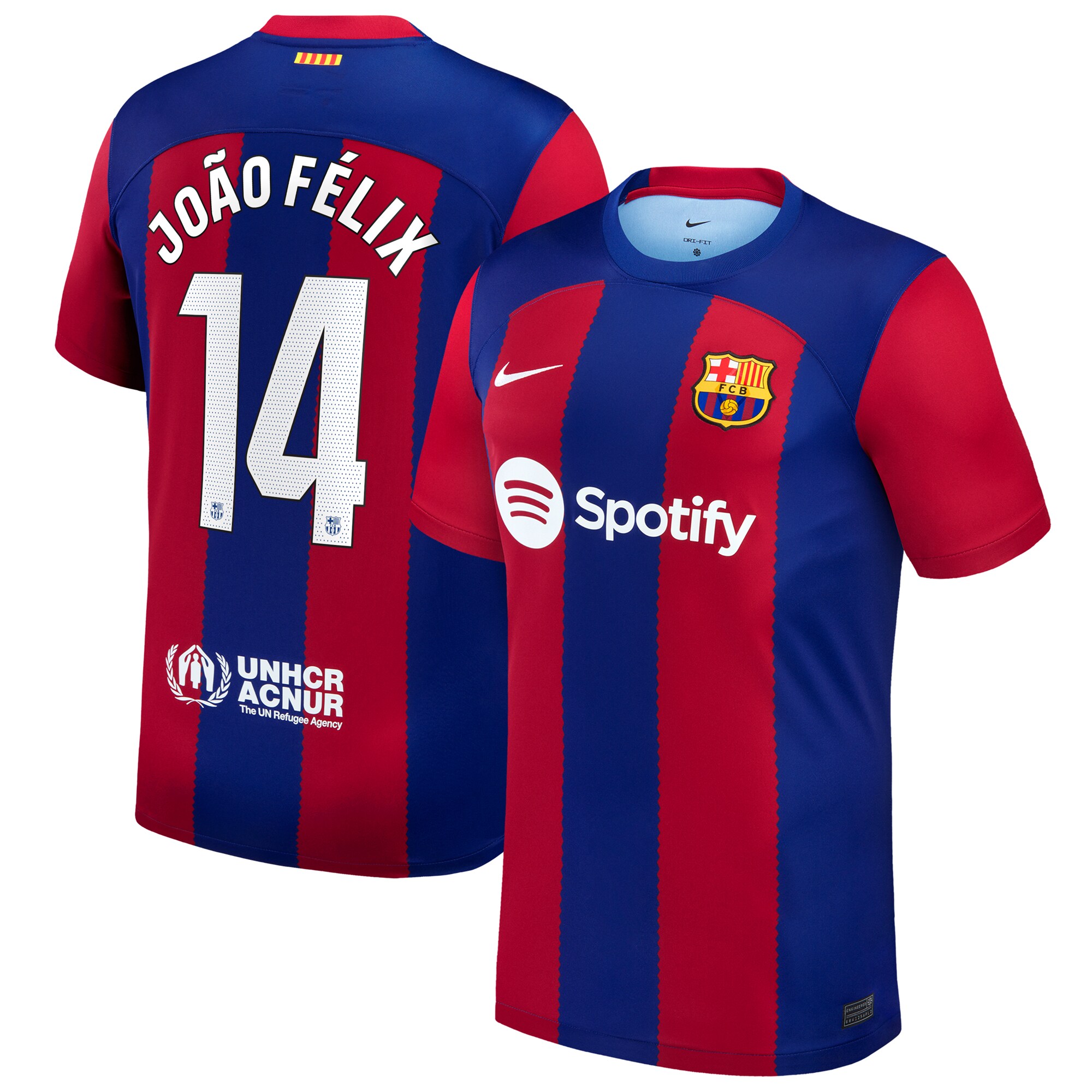 João Félix Barcelona 2023/24 Home Stadium Player Jersey