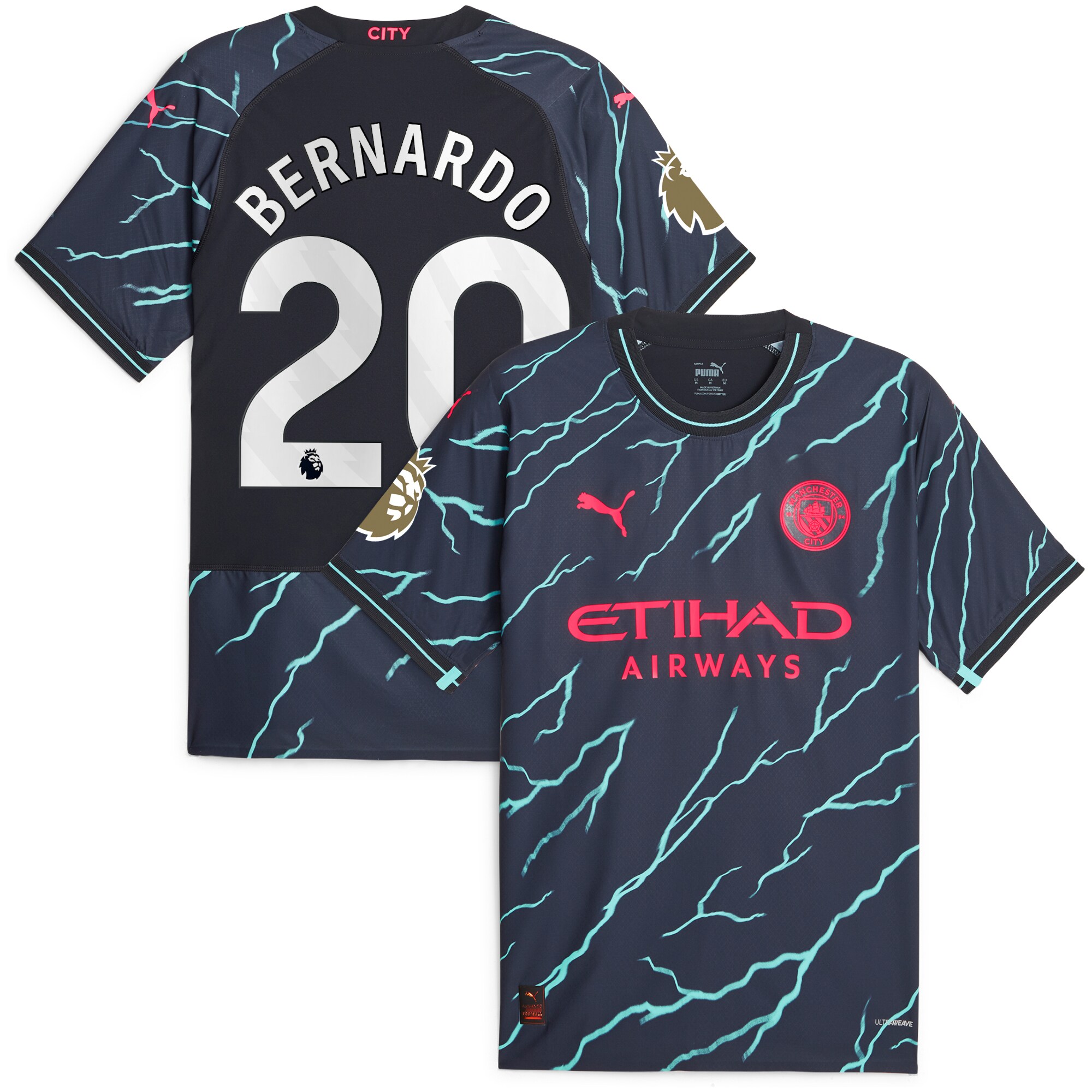 Bernardo Silva Manchester City 2023/24 Third Authentic Player Jersey