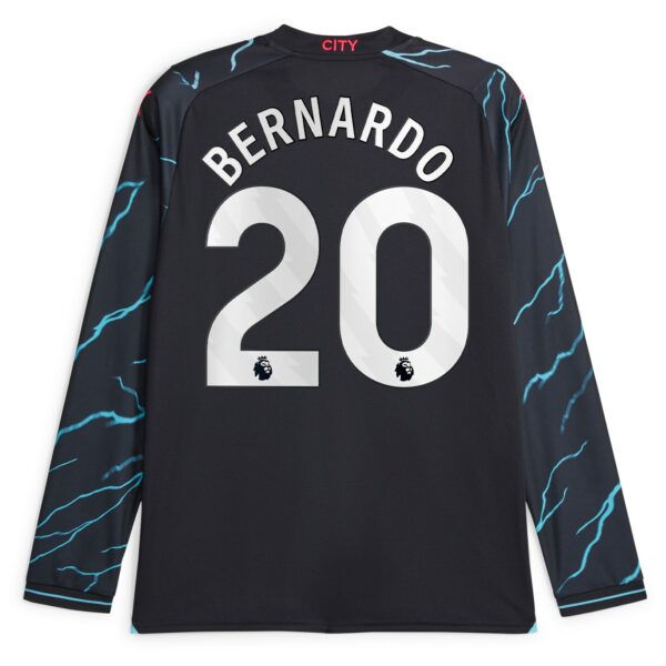Bernardo Silva Manchester City 2023/24 Third Long Sleeve Player Jersey