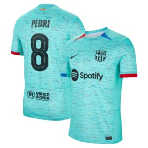 Pedri Barcelona 2023/24 Third Jersey