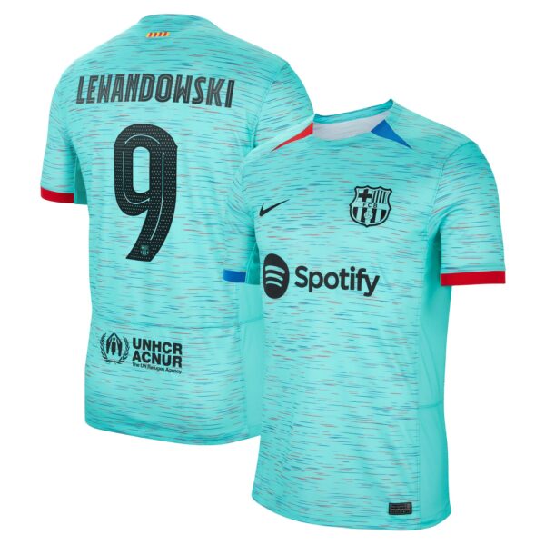 Robert Lewandowski Barcelona 2023/24 Third Jersey