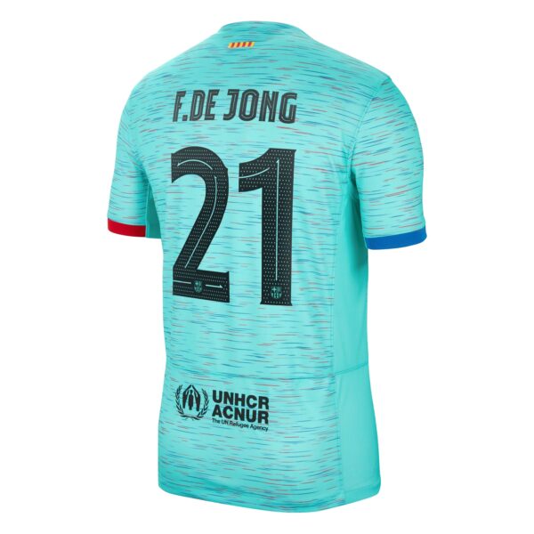Frenkie de Jong Barcelona 2023/24 Third Jersey