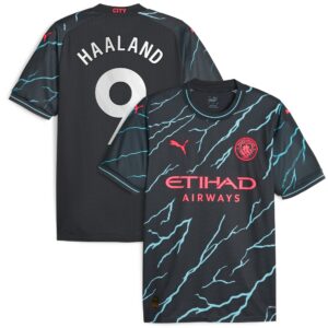 Erling Haaland Manchester City 2023/24 Third Player Jersey