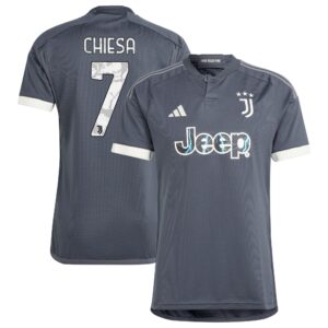 Federico Chiesa Juventus 2023/24 Third Player Jersey
