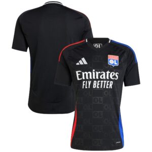 Olympique Lyonnais 2024/25 Away Jersey - Black