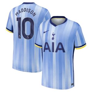 James Maddison Tottenham Hotspur 2024/25 Away Player Jersey - Blue