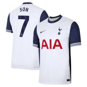 Son Heung-Min Tottenham Hotspur 2024/25 Home Authentic Player Jersey - White