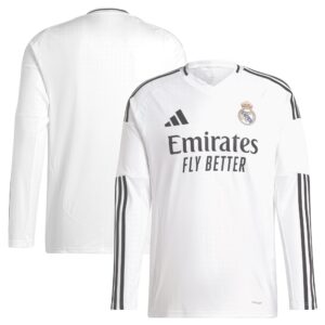 Real Madrid 2024/25 Home Replica Long Sleeve Jersey