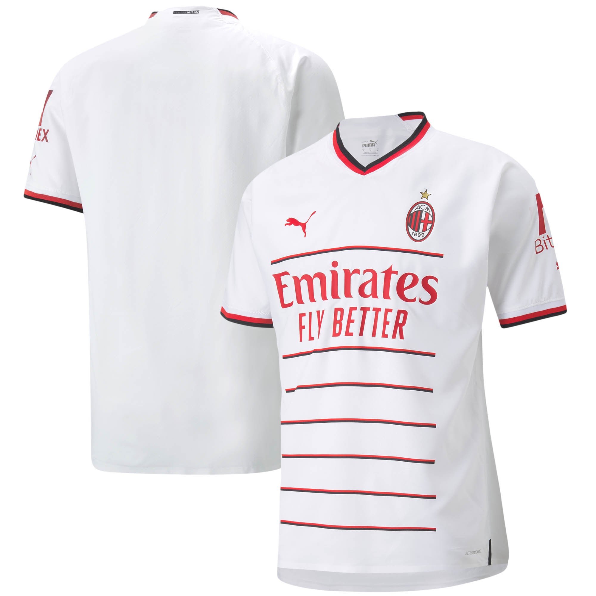 AC Milan Away Authentic Shirt 2022-2023