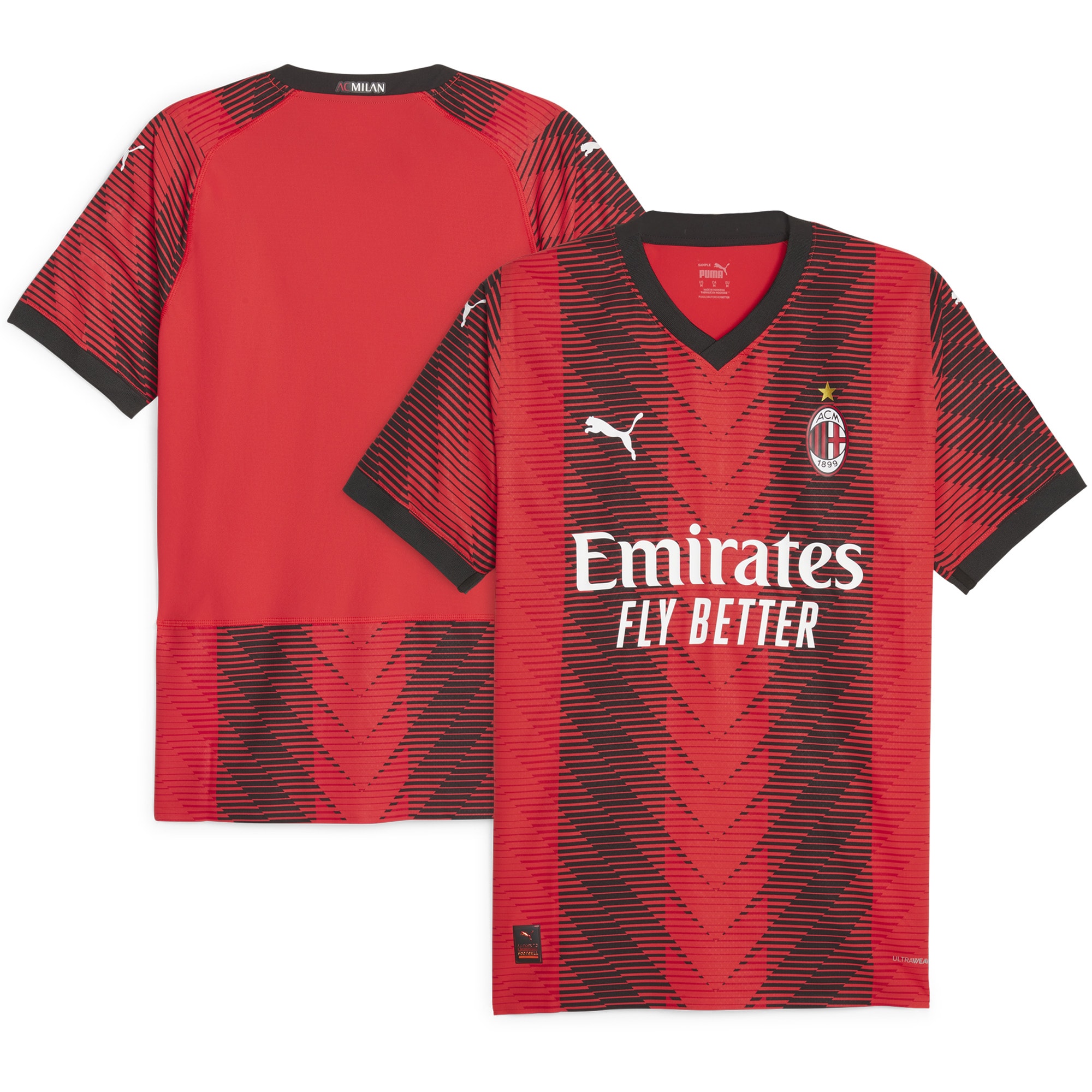 AC Milan Home Authentic Shirt 2023-24