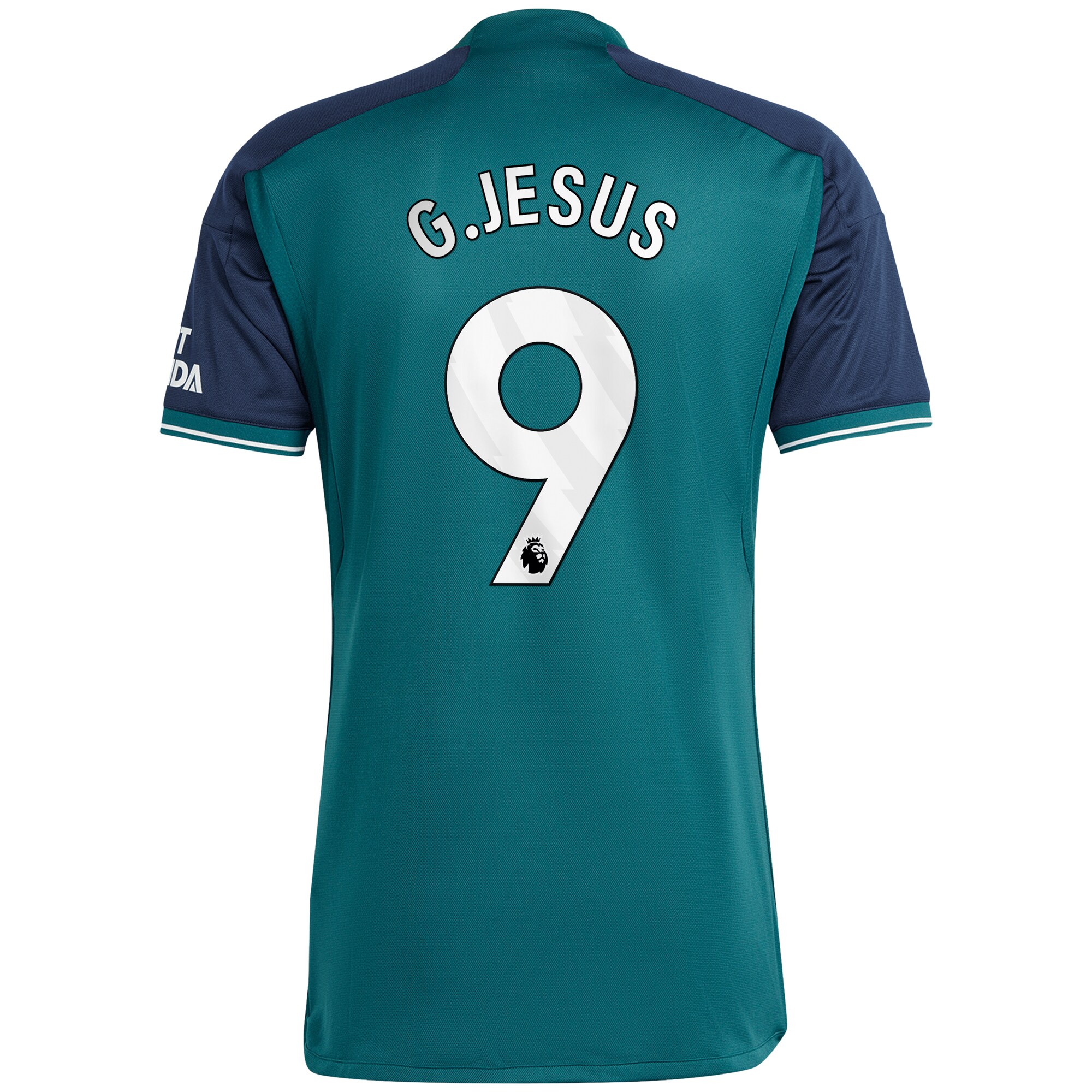 Arsenal Third Shirt 2023-24 with G.Jesus 9 printing