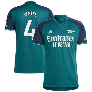 Arsenal Third Shirt 2023-24 with White 4 printing