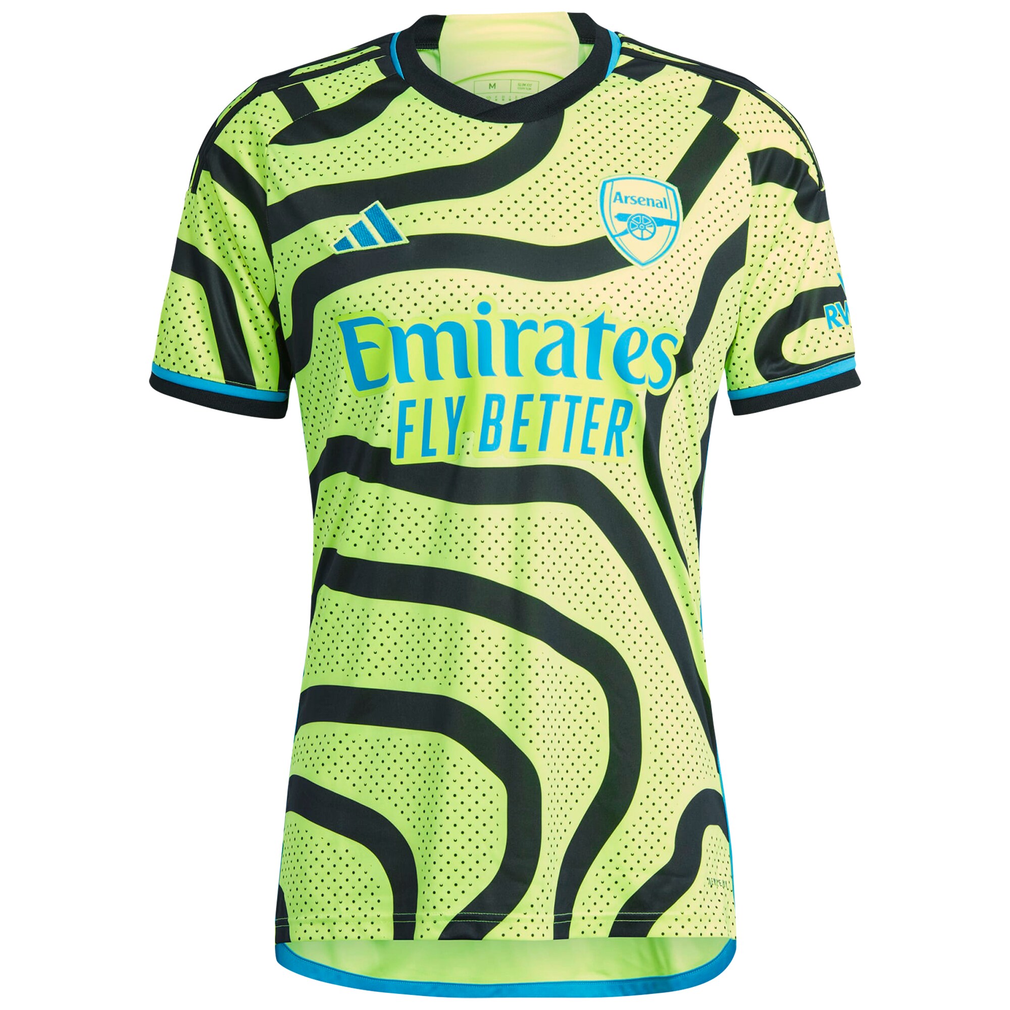 Arsenal Away Shirt 2023-24 with Gabriel 6 printing