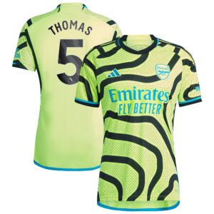Arsenal Away Shirt 2023-24 with Thomas 5 printing