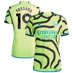 Arsenal Away Shirt 2023-24 with Trossard 19 printing