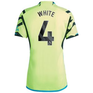 Arsenal Away Shirt 2023-24 with White 4 printing