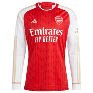 Arsenal Home Shirt 2023-24 Long Sleeve
