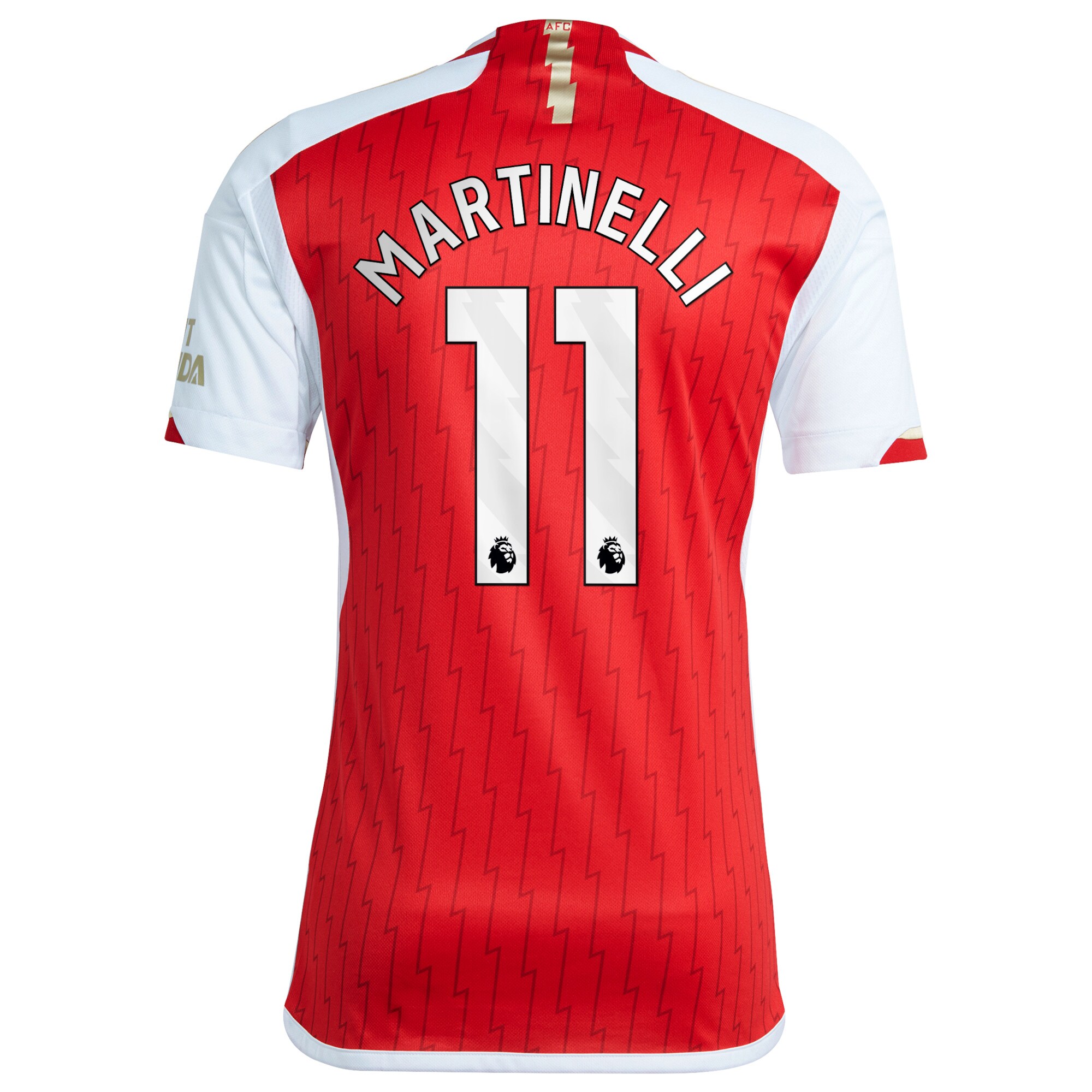 Arsenal Home Shirt 2023-24 with Martinelli 11 printing