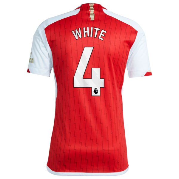 Arsenal Home Shirt 2023-24 with White 4 printing