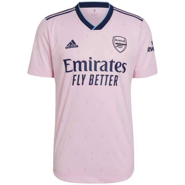 Arsenal Third Authentic Shirt 2022-23 with Thomas 5 printing