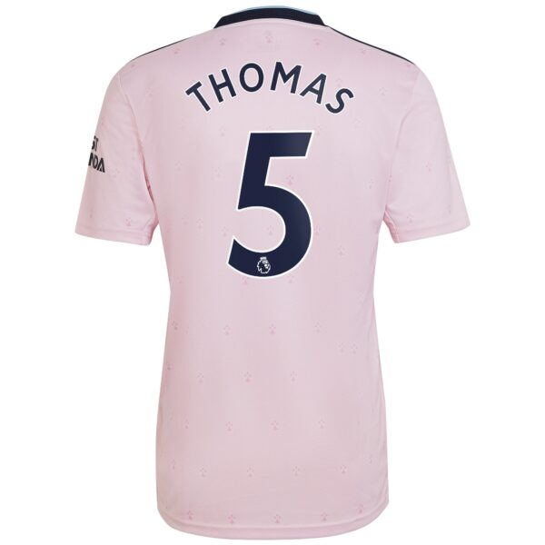 Arsenal Third Shirt 2022-23 with Thomas 5 printing