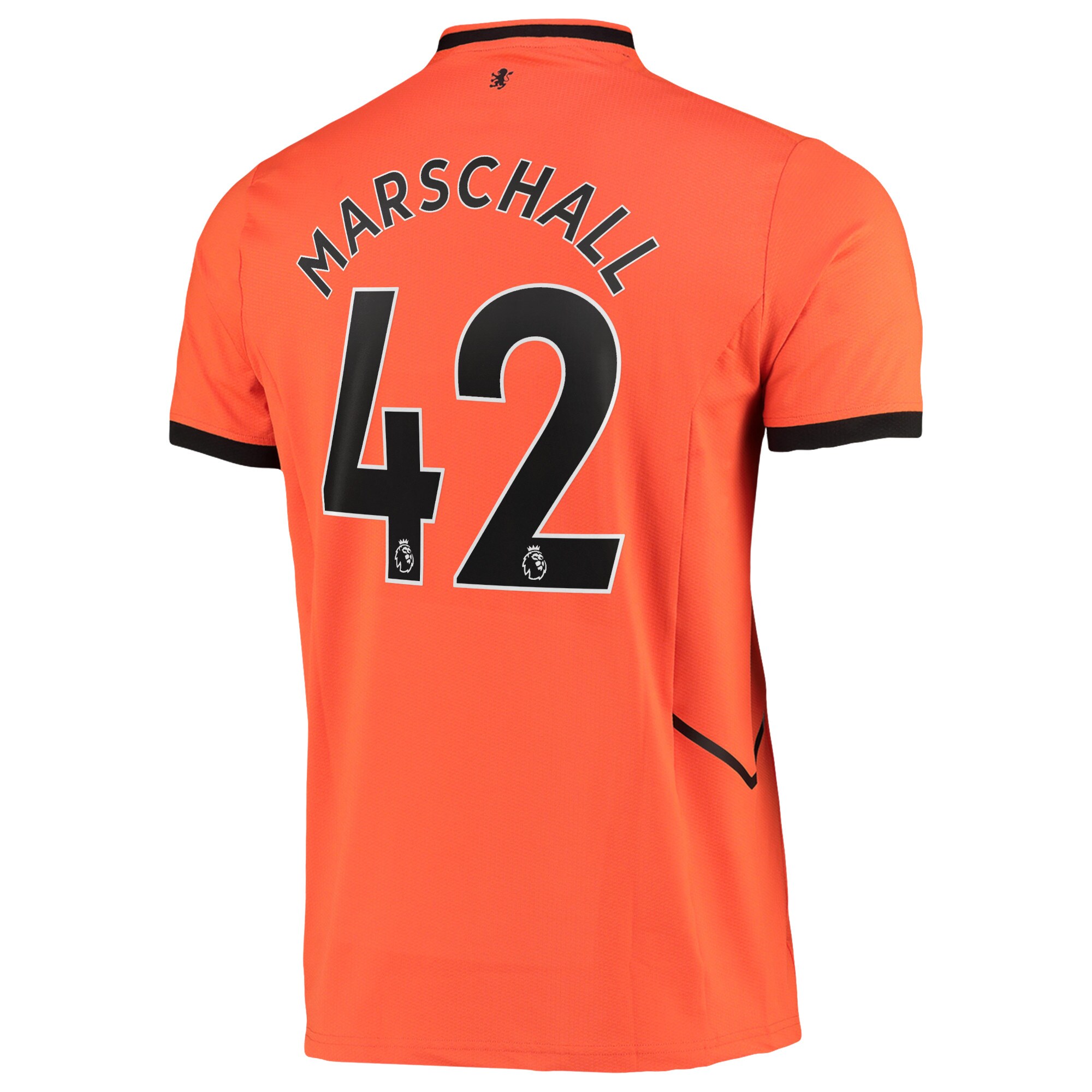 Aston Villa Away Goalkeeper Shirt 2022-23 with Marschall 42 printing