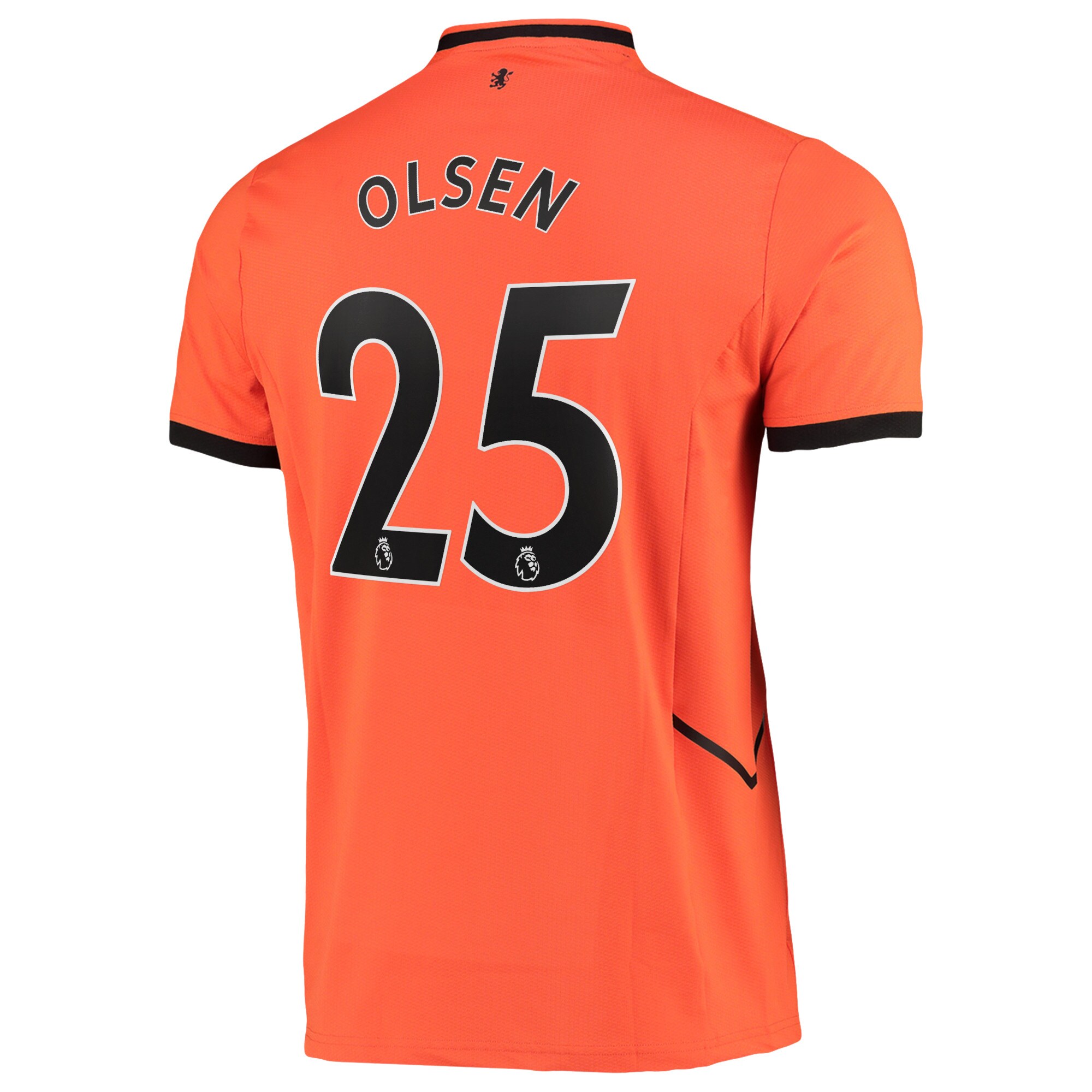 Aston Villa Away Goalkeeper Shirt 2022-23 with Olsen 25 printing
