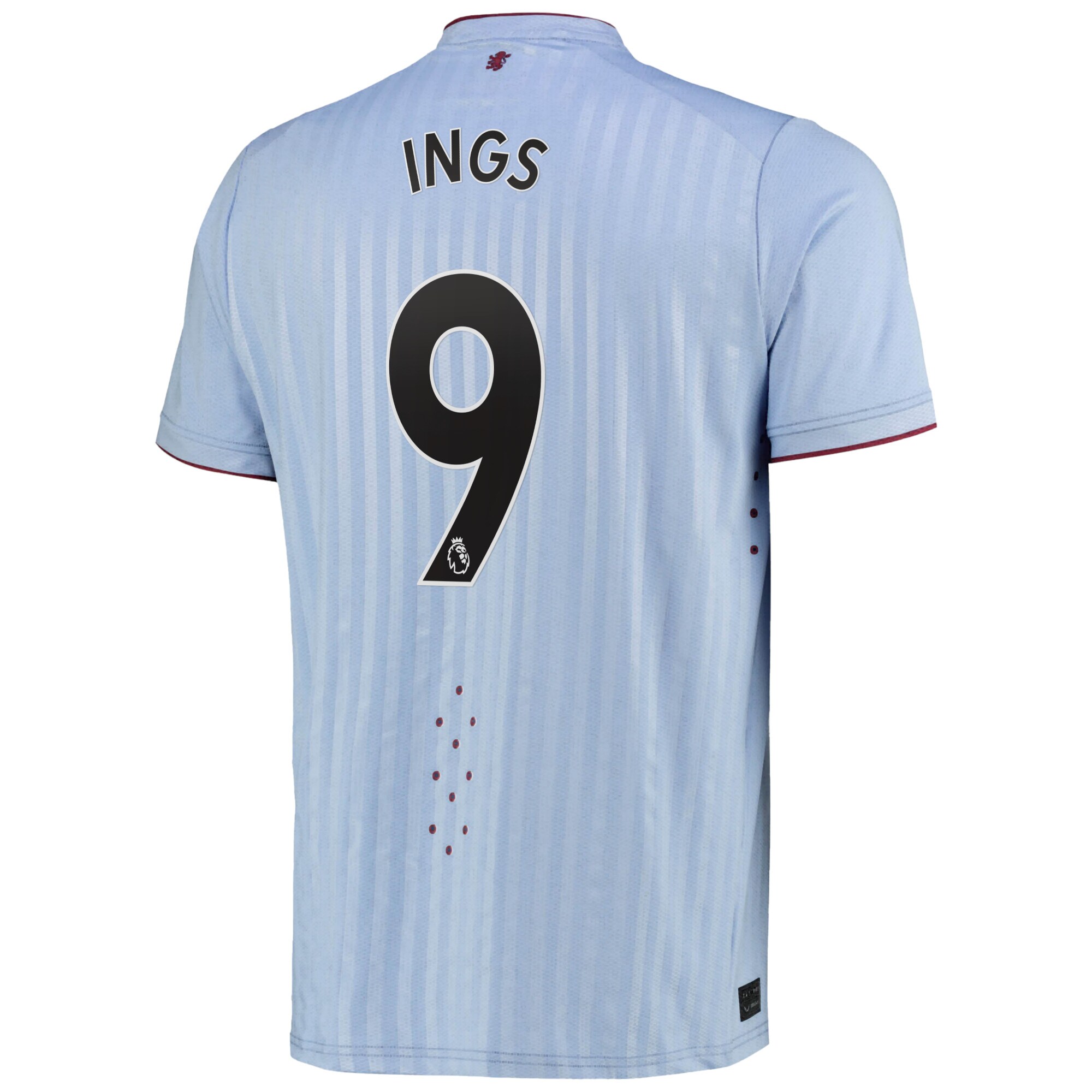Aston Villa Away Pro Shirt 2022-23 with Ings 9 printing