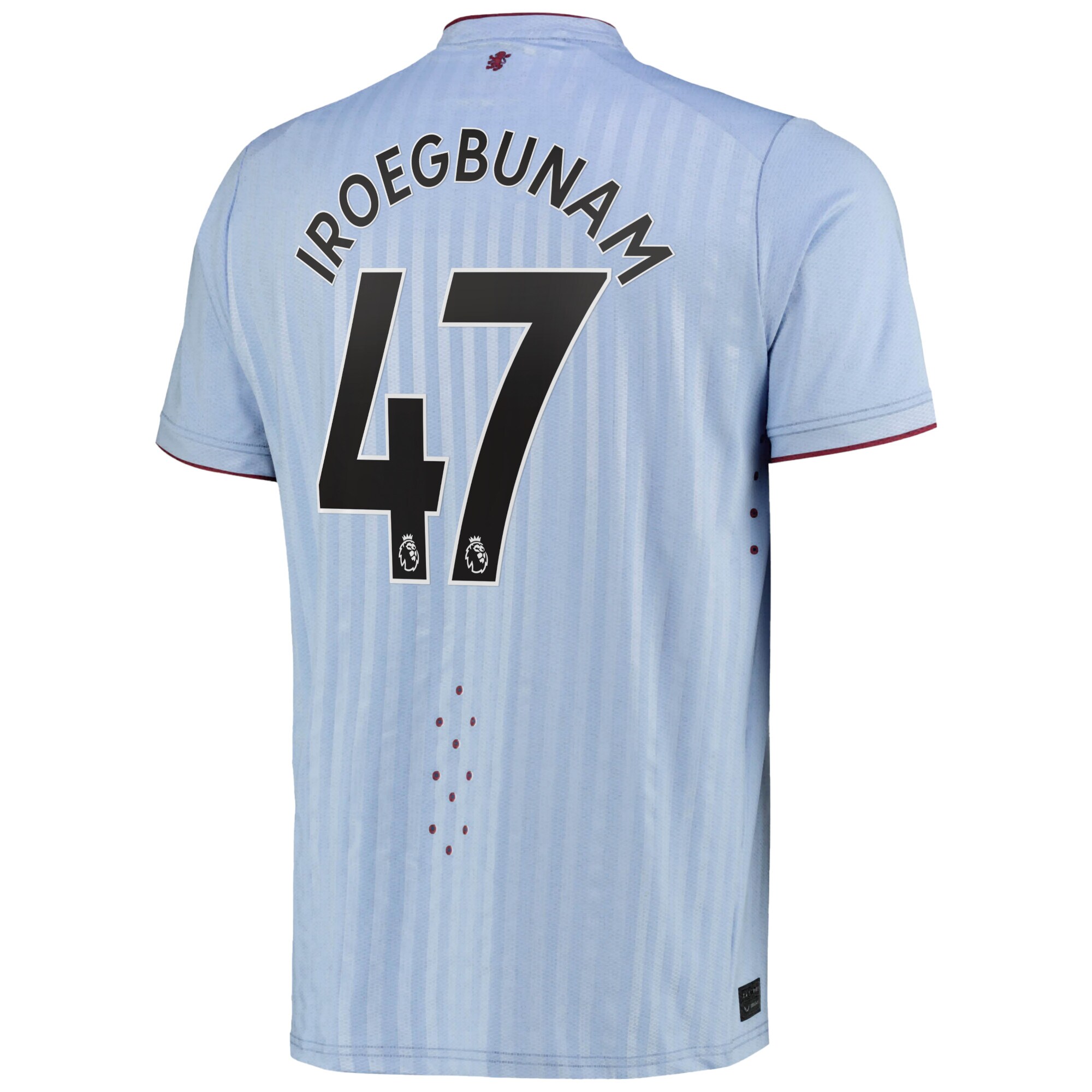Aston Villa Away Pro Shirt 2022-23 with Iroegbunam 47 printing
