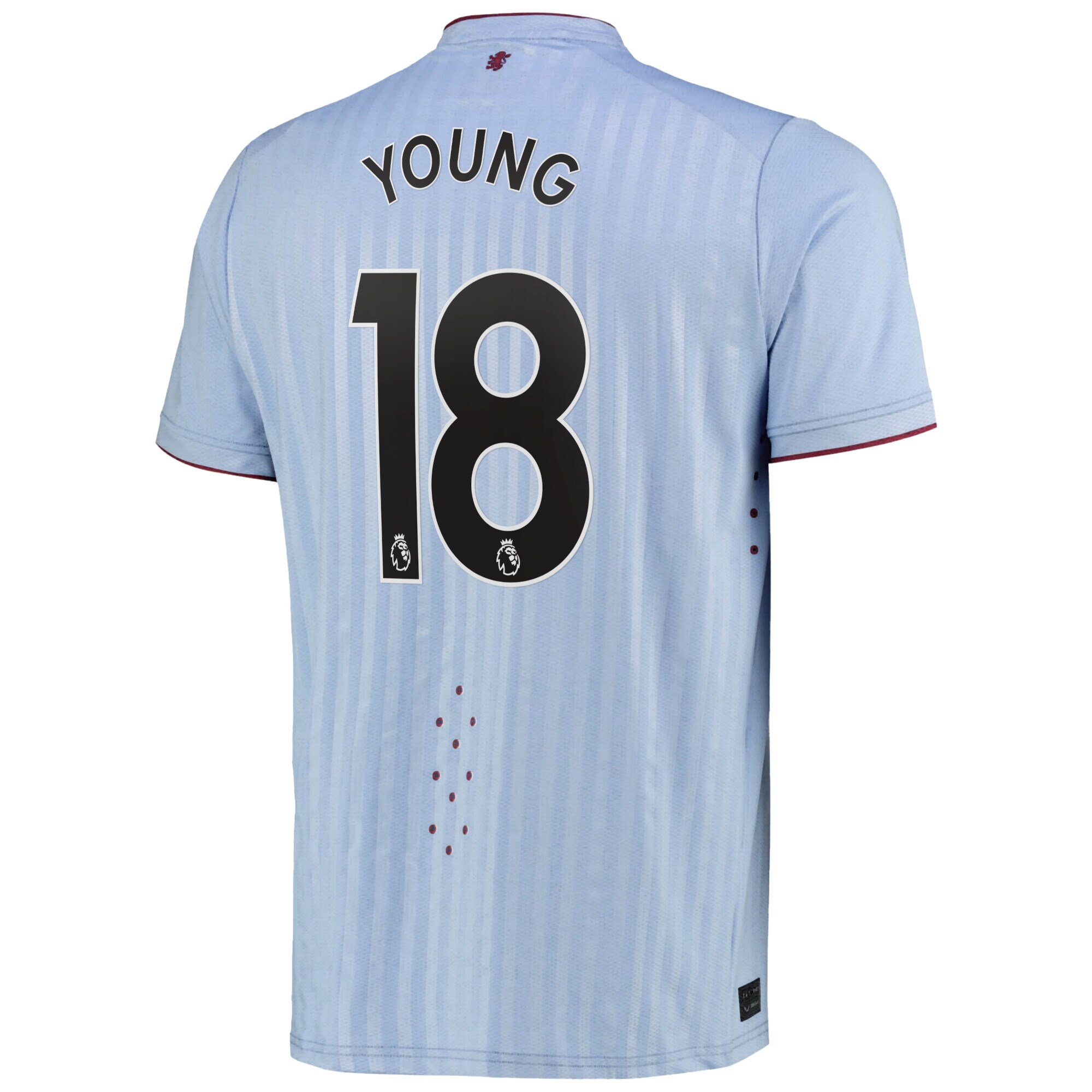 Aston Villa Away Pro Shirt 2022-23 with Young 18 printing