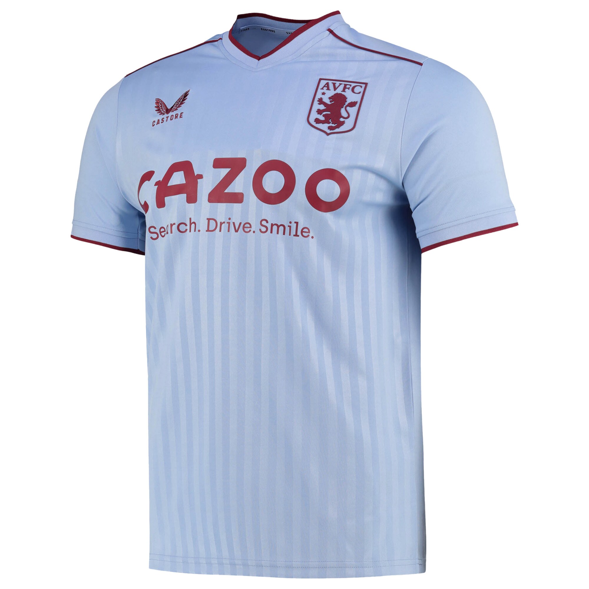 Aston Villa Away Shirt 2022-23 with Konsa 4 printing