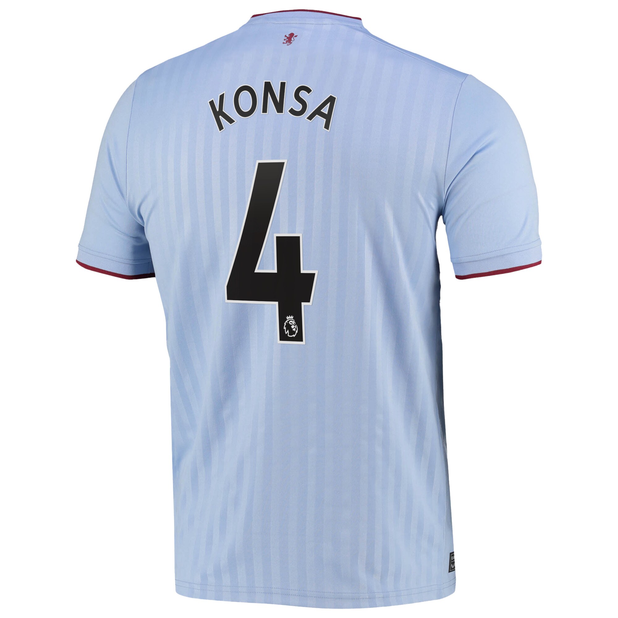Aston Villa Away Shirt 2022-23 with Konsa 4 printing