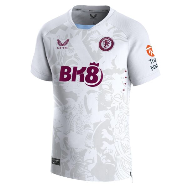 Aston Villa Away Pro Shirt 2023-24 With Tielemans 8 Printing