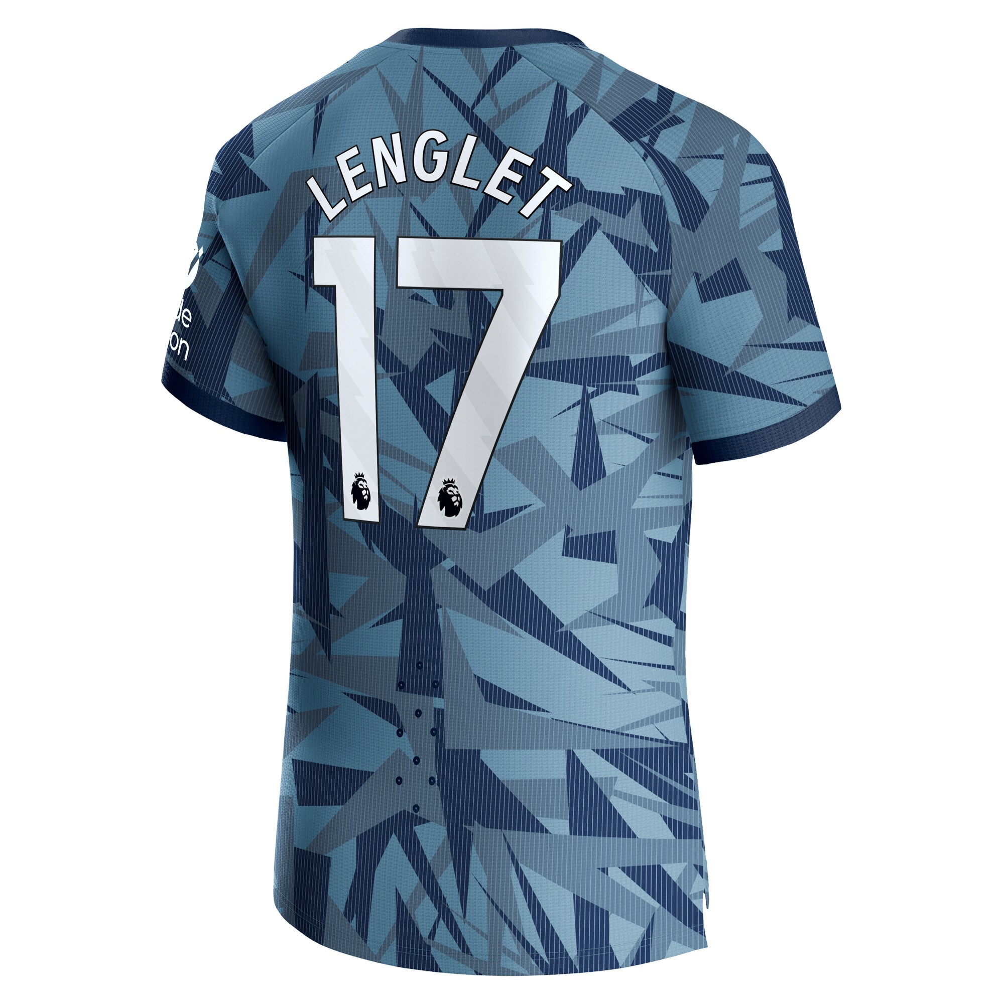 Aston Villa Third Pro Shirt 2023-24 With Lenglet 17 Printing