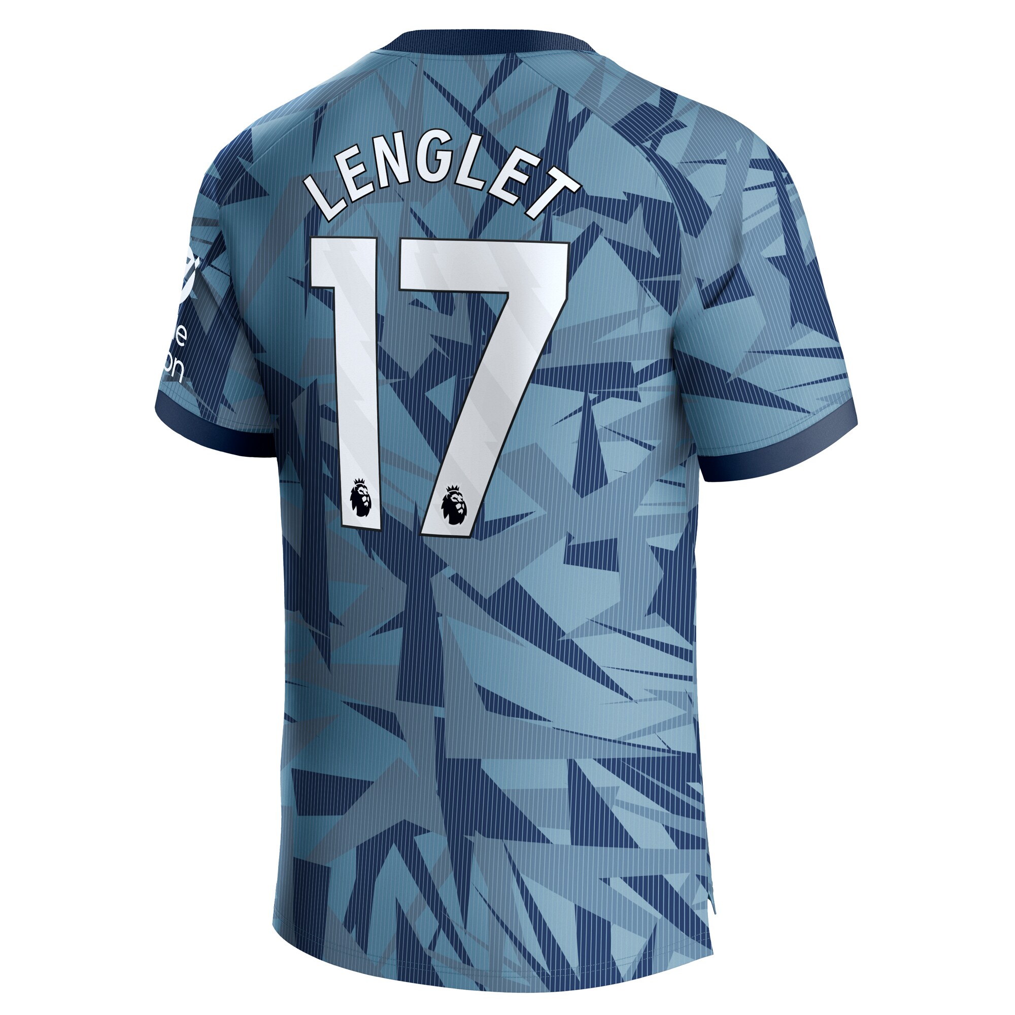 Aston Villa Third Shirt 2023-24 With Lenglet 17 Printing