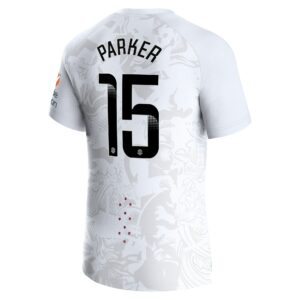 Aston Villa WSL Away Pro Shirt 2023-24 with Parker 15 printing