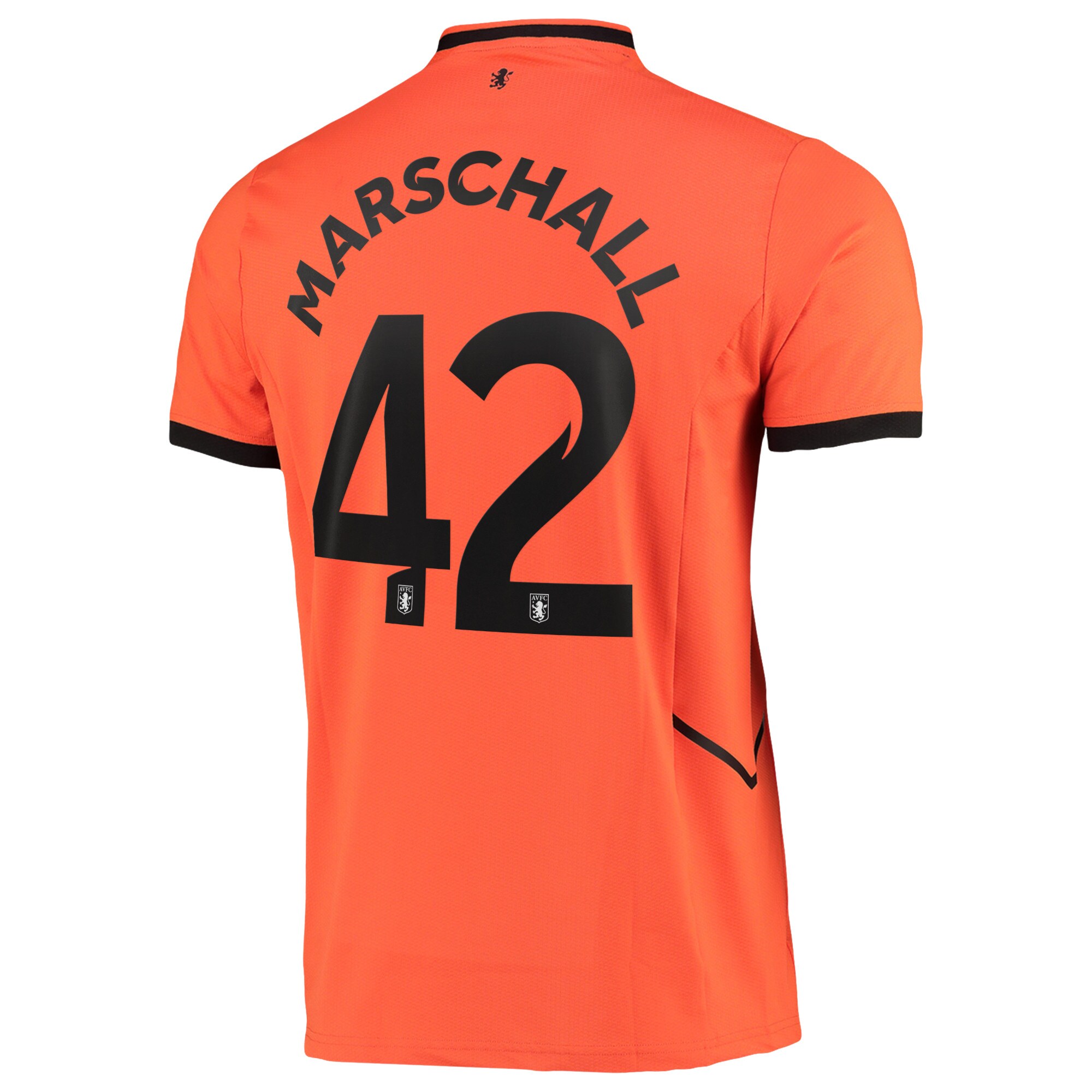 Aston Villa Cup Away Goalkeeper Shirt 2022-23 with Marschall 42 printing