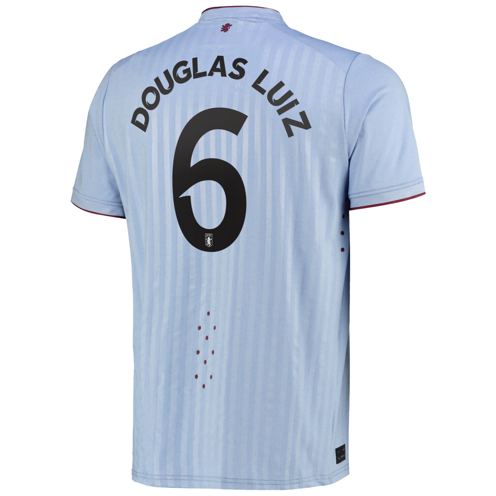 Aston Villa Cup Away Pro Shirt 2022-23 with Douglas Luiz 6 printing