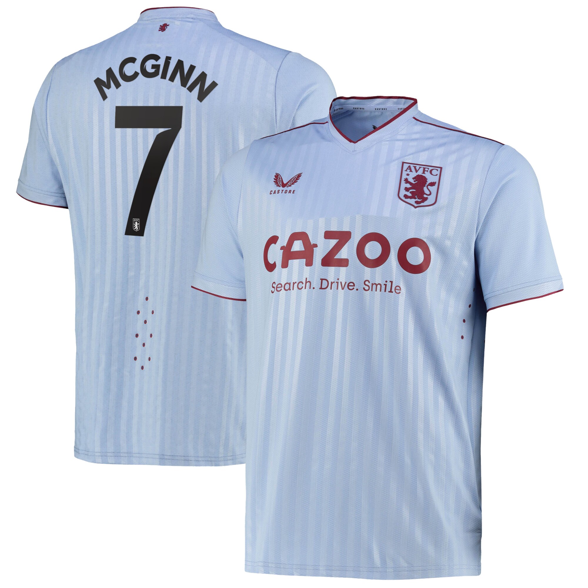 Aston Villa Cup Away Pro Shirt 2022-23 with McGinn 7 printing