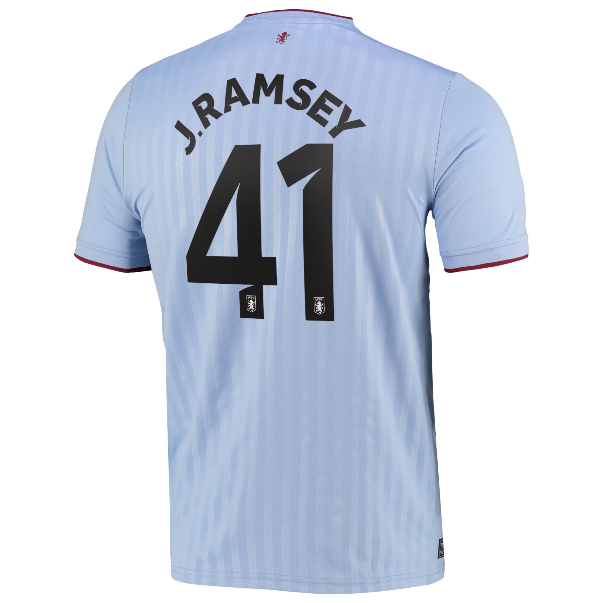Aston Villa Cup Away Shirt 2022-23 with J. Ramsey 41 printing