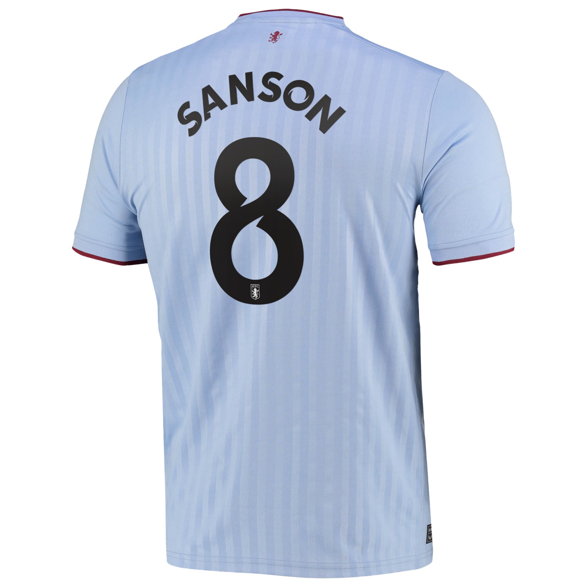 Aston Villa Cup Away Shirt 2022-23 with Sanson 8 printing