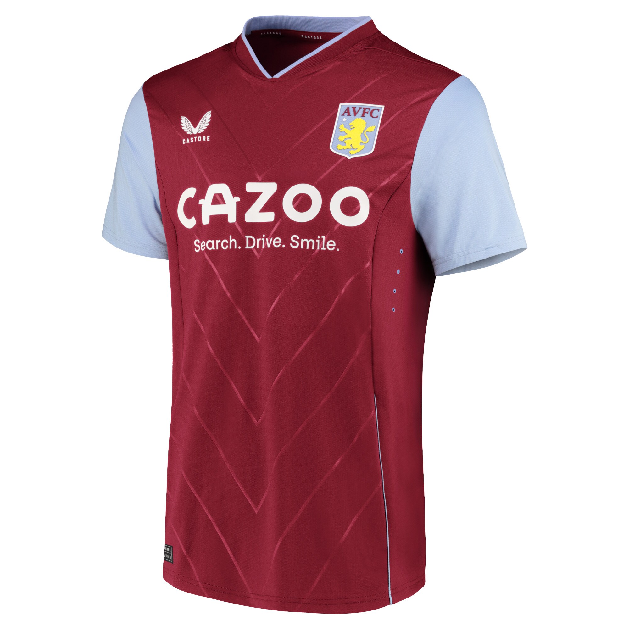Aston Villa Cup Home Pro Shirt 2022-23 with Douglas Luiz 6 printing
