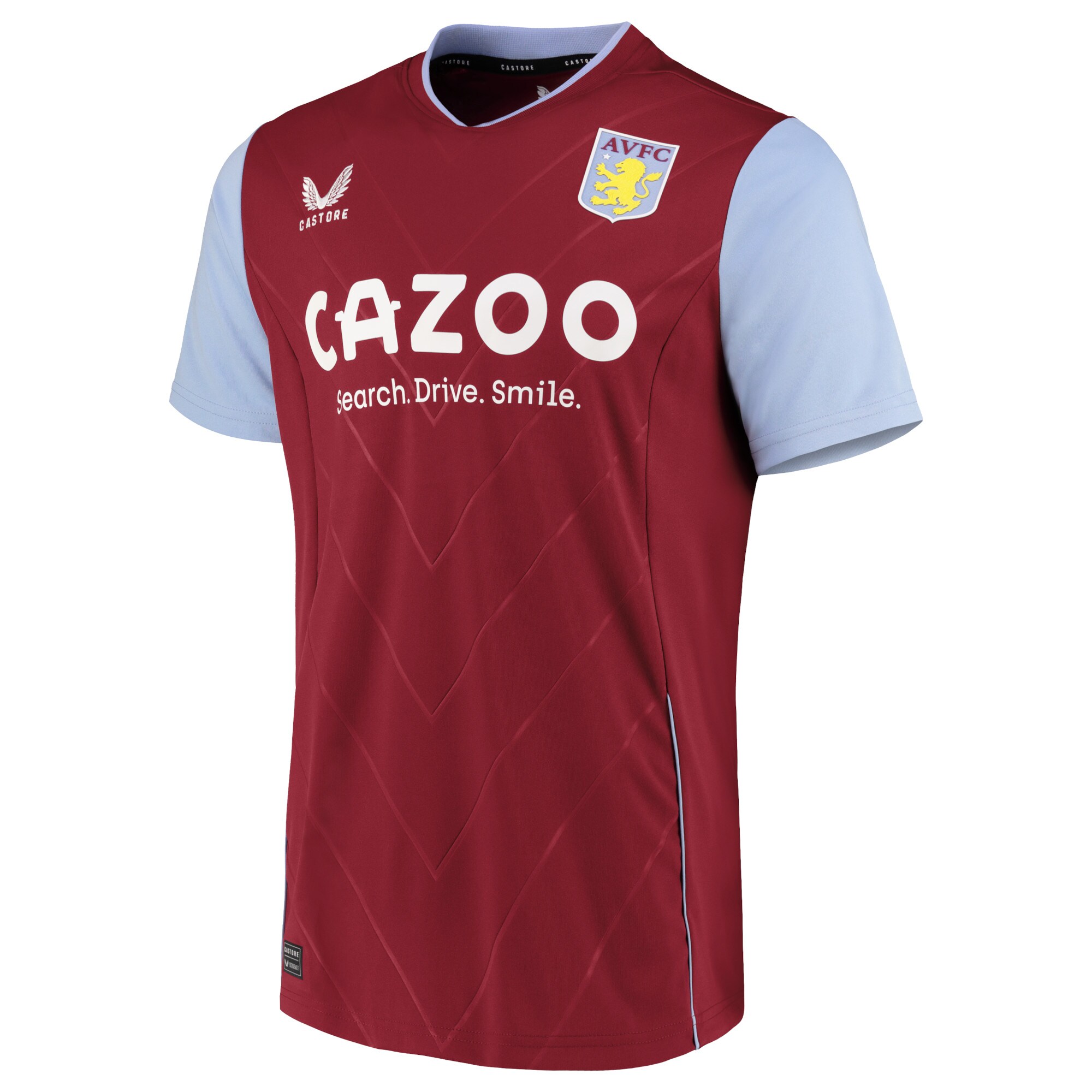 Aston Villa Cup Home Shirt 2022-23 with Douglas Luiz 6 printing