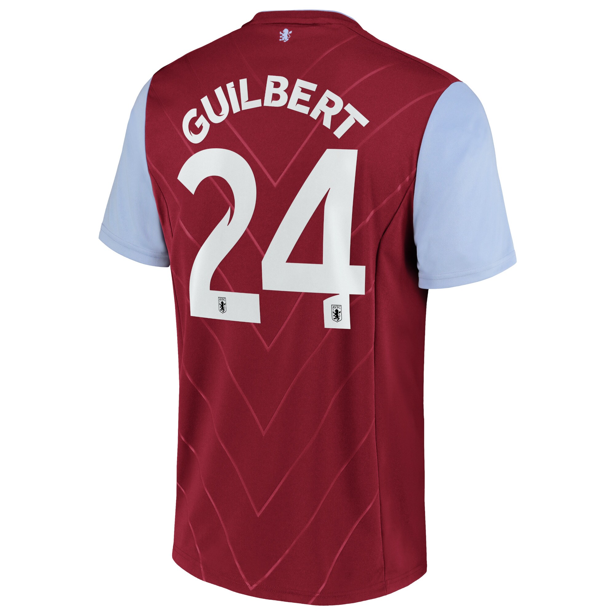 Aston Villa Cup Home Shirt 2022-23 with Guilbert 24 printing