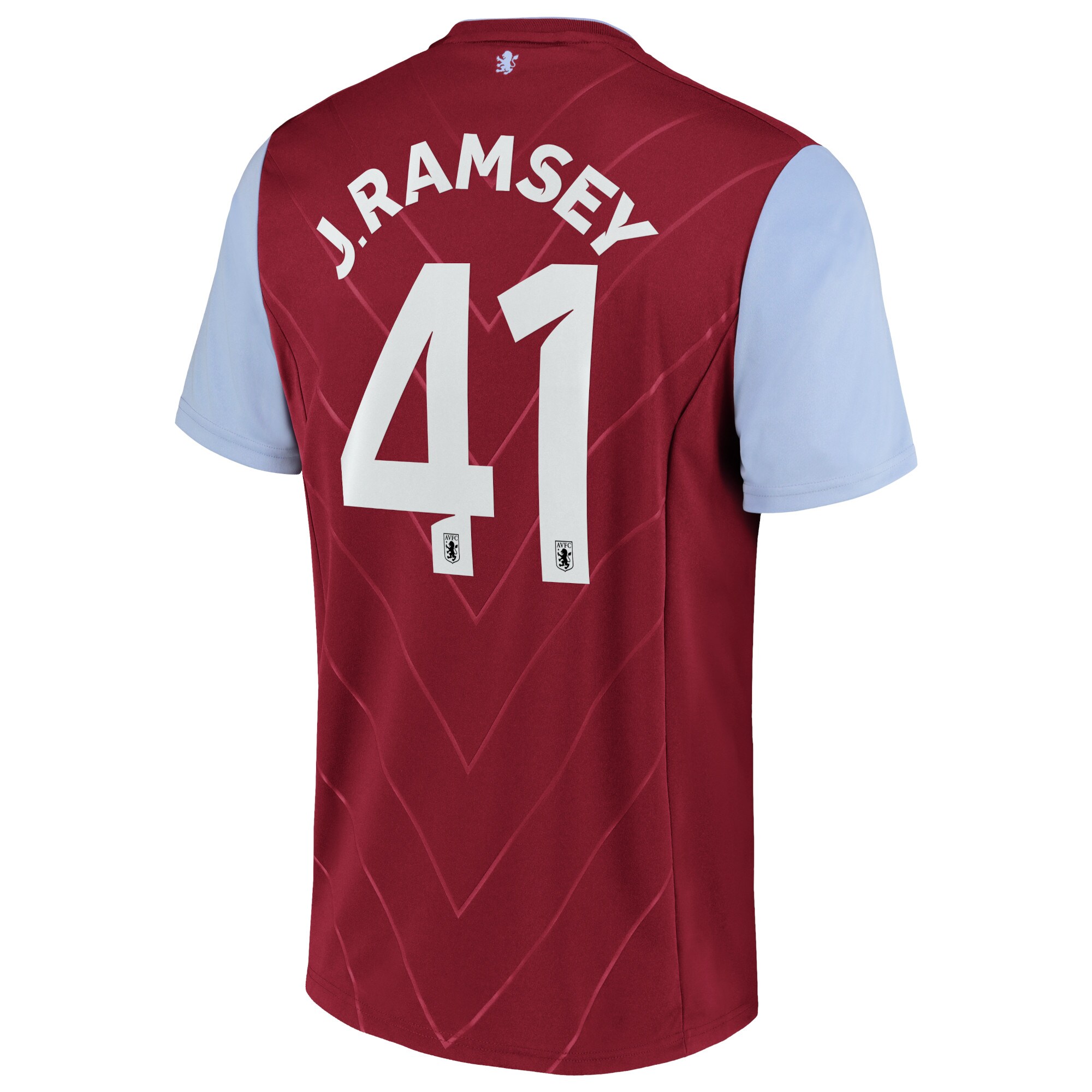 Aston Villa Cup Home Shirt 2022-23 with J. Ramsey 41 printing