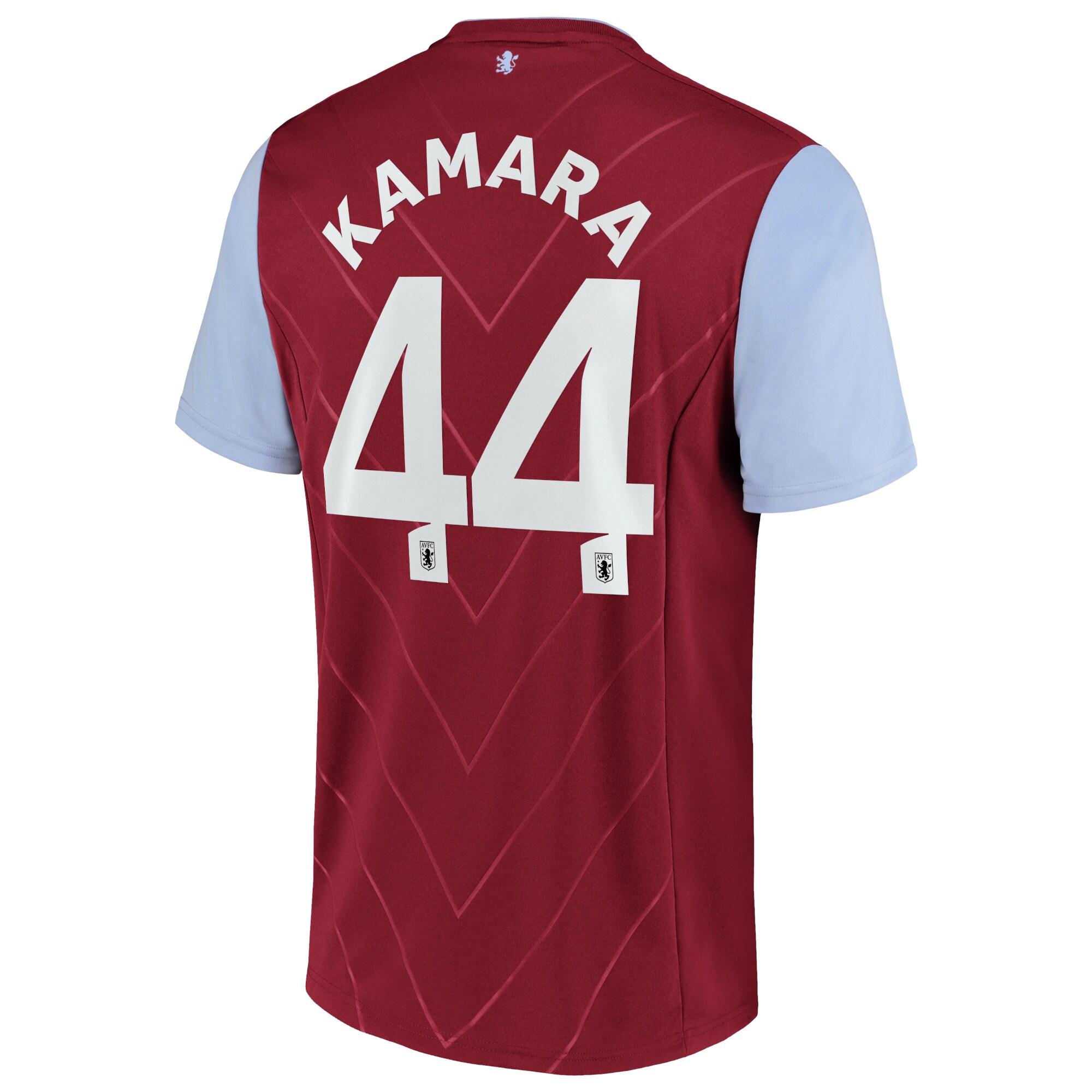 Aston Villa Cup Home Shirt 2022-23 with Kamara 44 printing