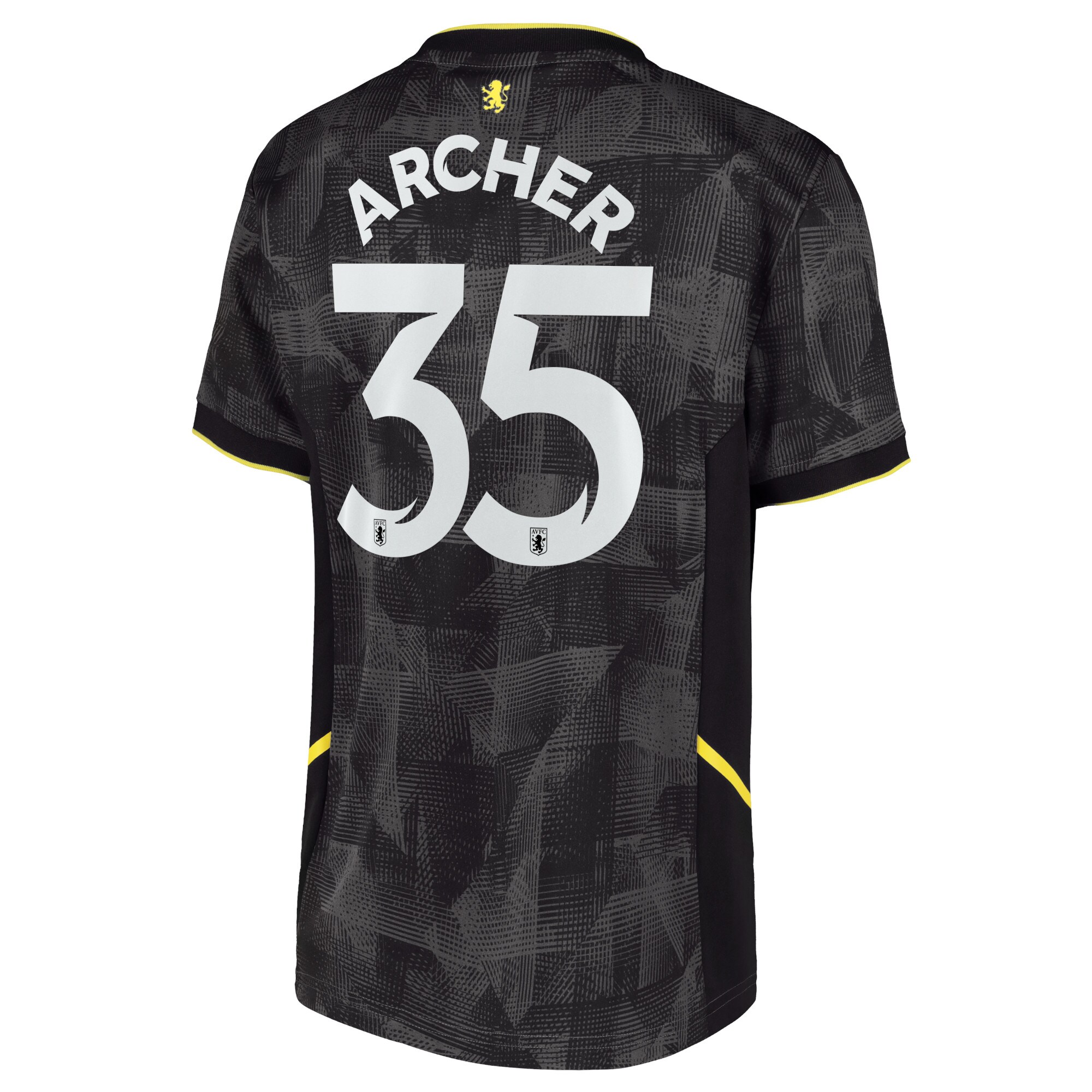Aston Villa Cup Third Shirt 2022-23 with Archer 35 printing