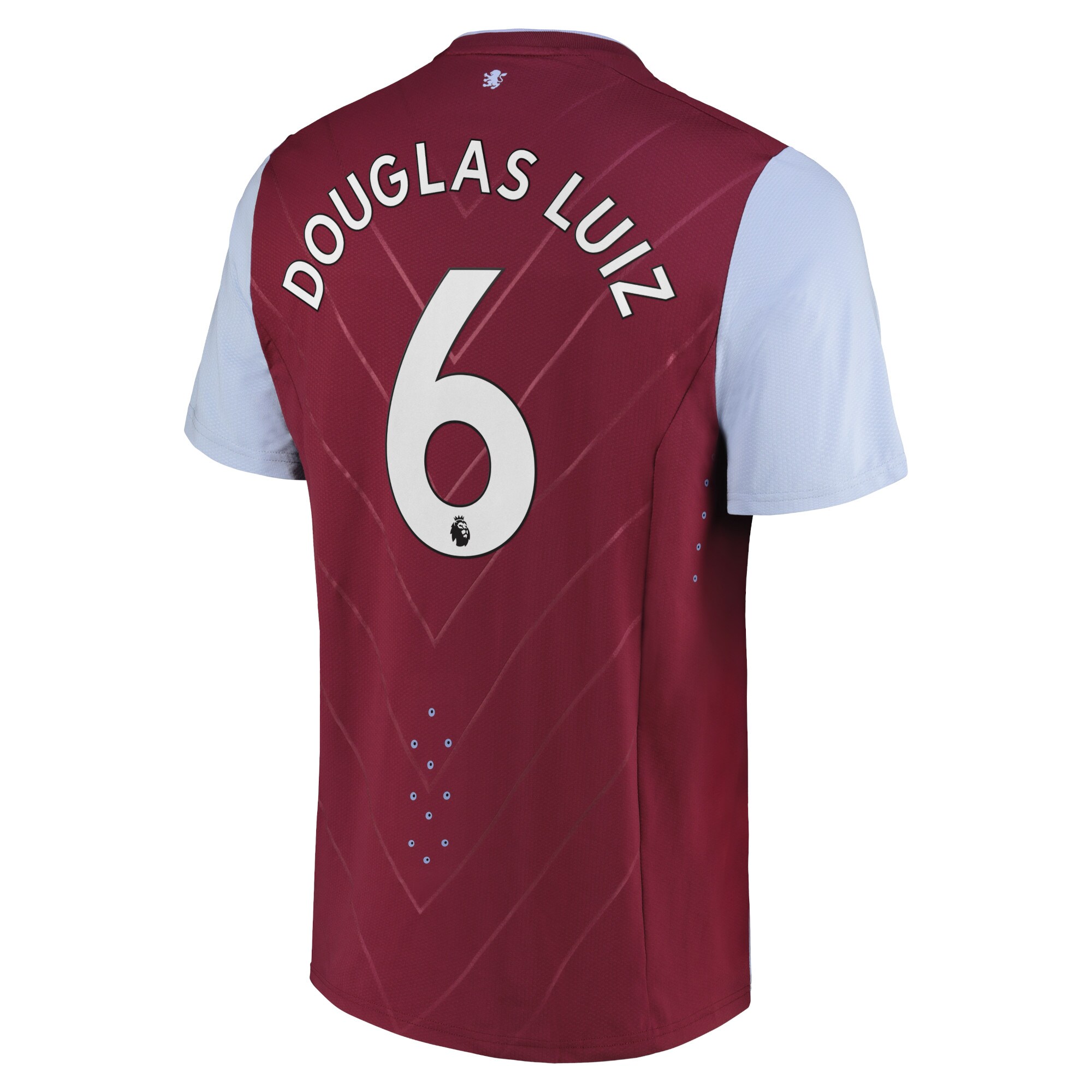 Aston Villa Home Pro Shirt 2022-23 with Douglas Luiz 6 printing