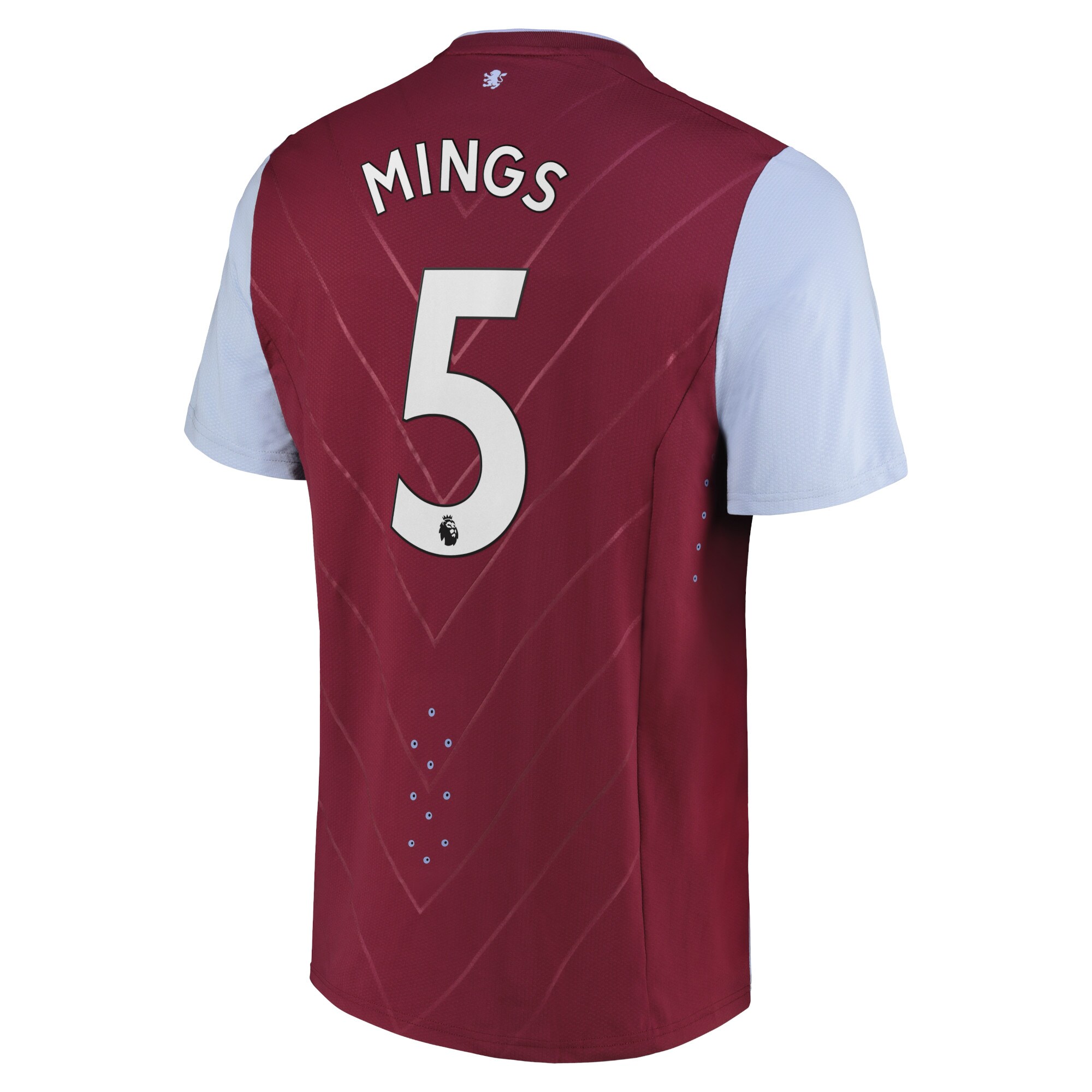 Aston Villa Home Pro Shirt 2022-23 with Mings 5 printing