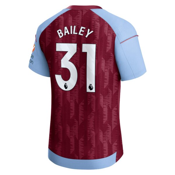 Aston Villa Home Pro Shirt 2023-24 with Bailey 31 printing
